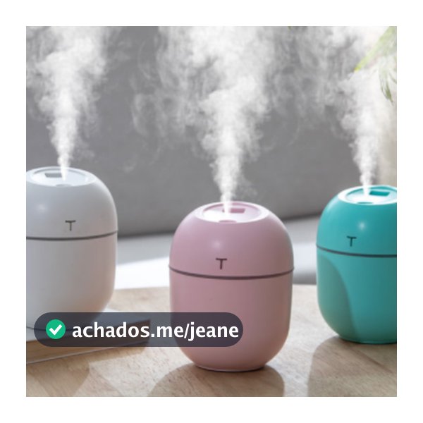 3 Unidades Mini Umidificador Nano Atomização De Grande Capacidade Com Conexão Usb Ultrassônico De Ar 220ml Promoção