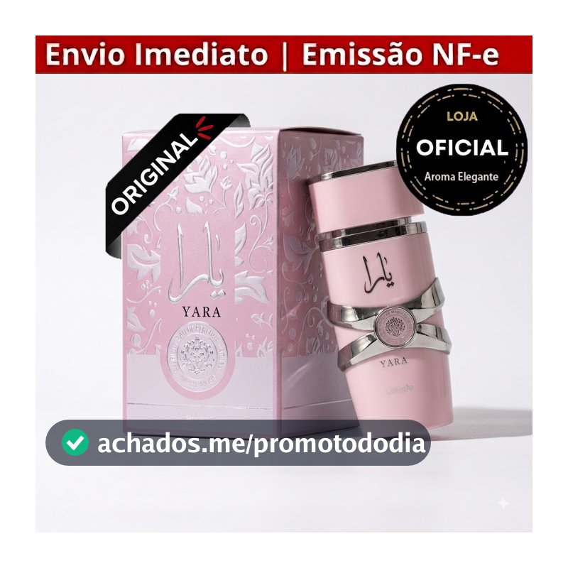 Perfume Iattafa Yara 100ml EDP Feminino Árabe Importado Original Doce Tropical