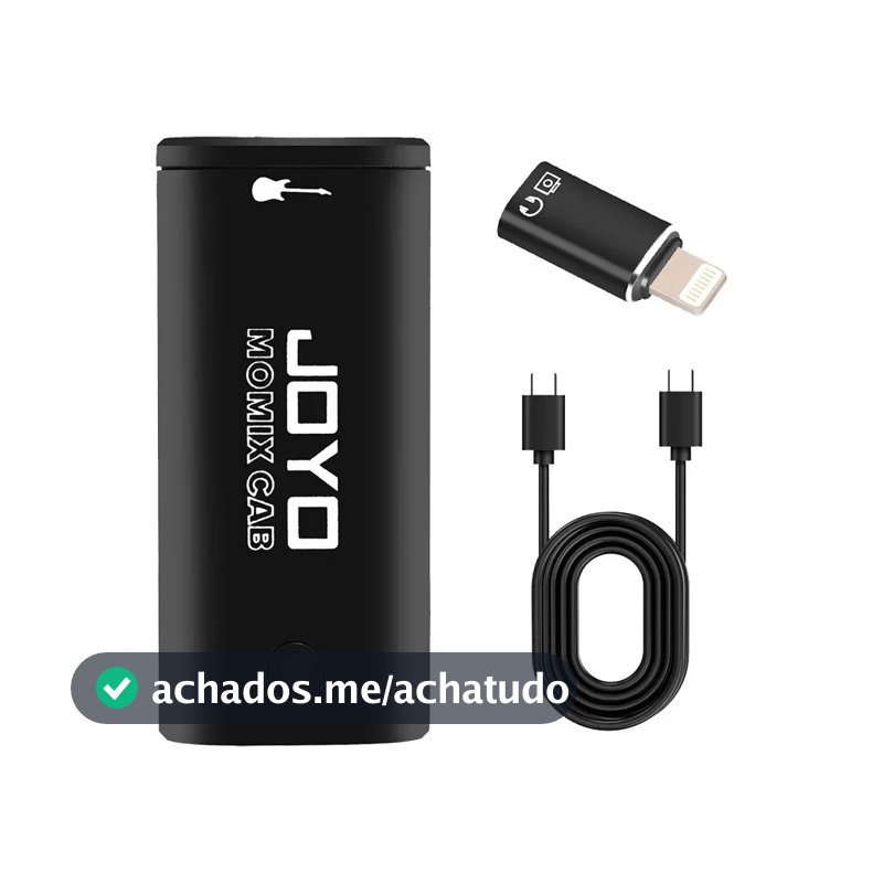 JOYO MOMIX CAB Interface De Áudio USB Placa De Som Para Celular PC Guitarra E Gravação
