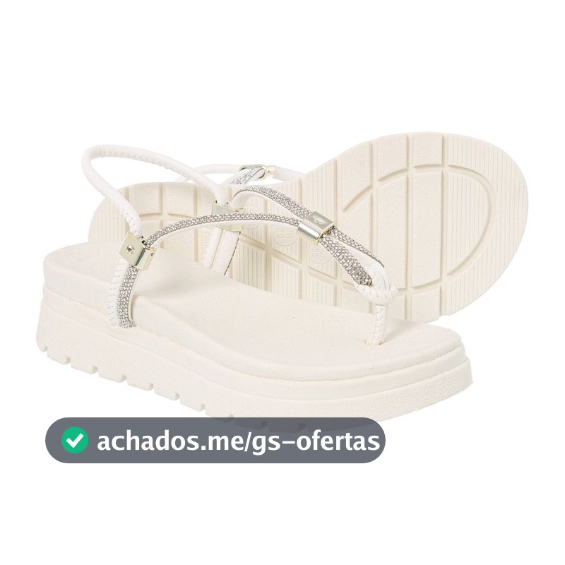 Sandália Infantil Feminina com Strass Brilho e Elegância Casual Confortável