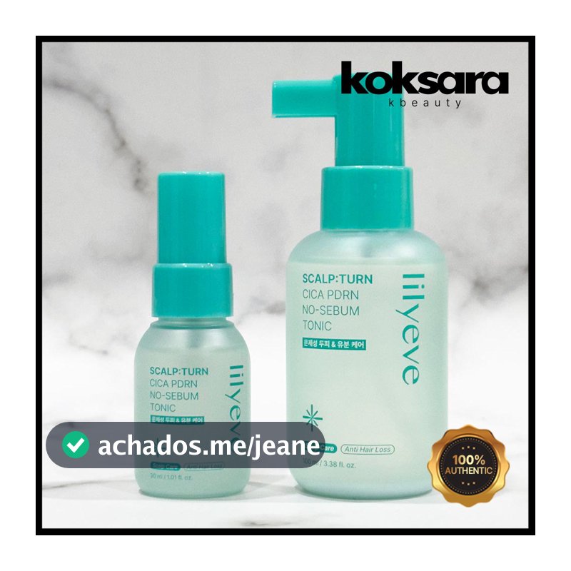 Lilyeve Scalpturn Cica PDRN No-Sebum Tonic 100ml, 30ml