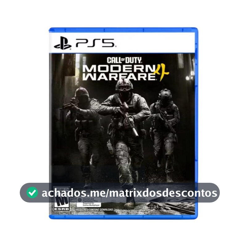 Call of Duty: Modern Warfare 4 - Playstation 5 Mídia Física Lacrado (PRÉ-VENDA)