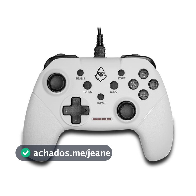 Controle Gamer Mancer RCW66, PC/PS3/Android, Branco, MCR-RCW66-W01