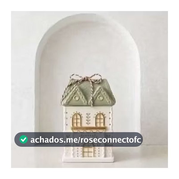 Casa Ginger P - Golden Verde Alecrim - bomboniere decoração cozinha etc