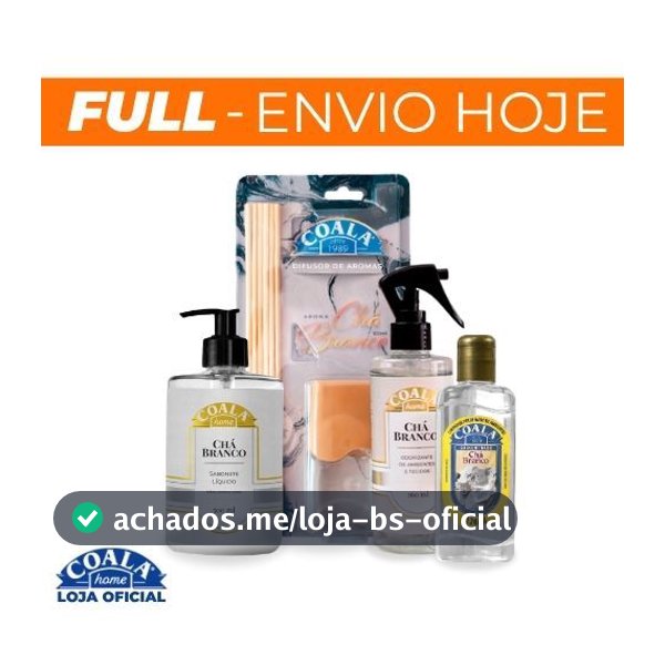 Kit coala Home Chá Branco - 4 Itens
