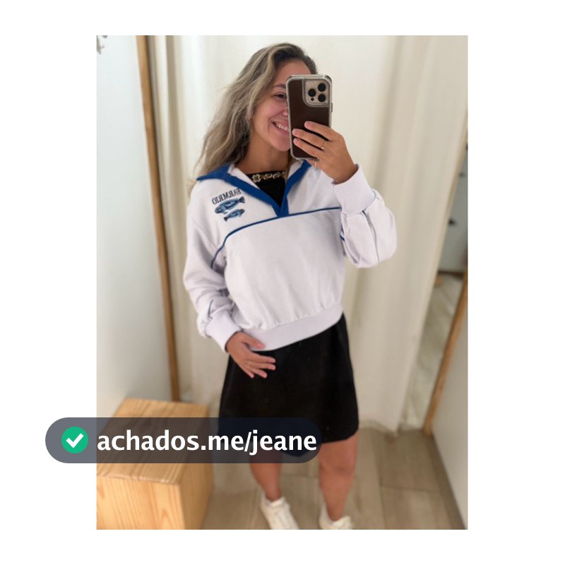 FARM P - Casaco Bordado Peixe - Novo com Tag