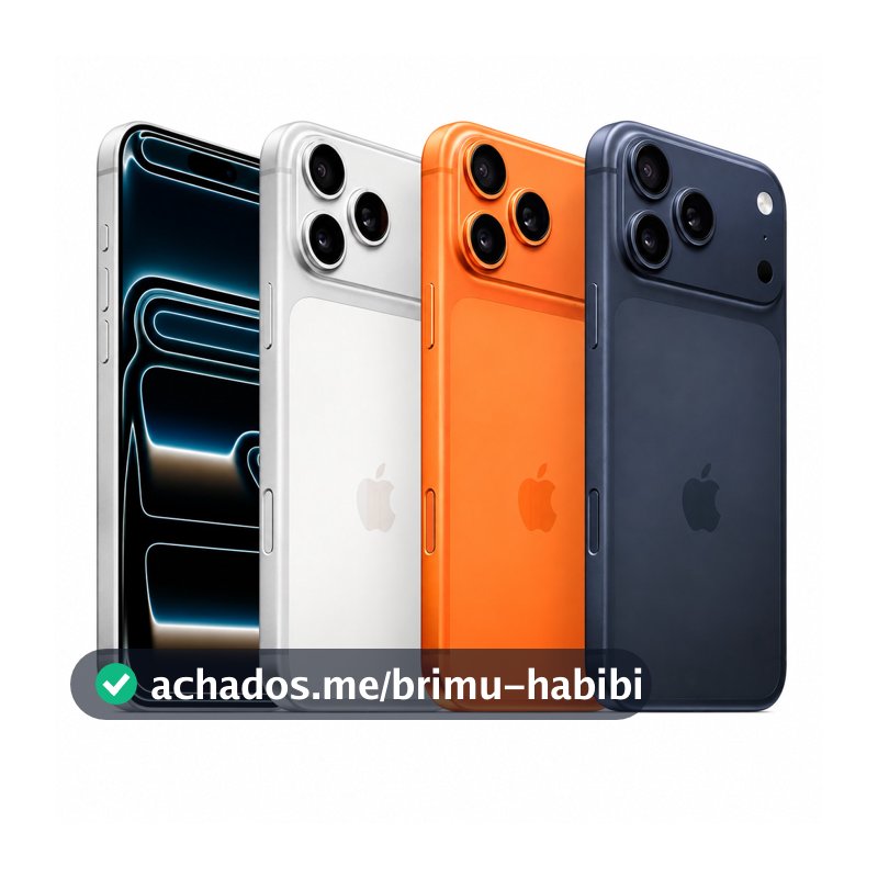 Apple Iphone 17 Pro Max ou 17 Pro 256 GB - Original - 1 Ano de Garantia