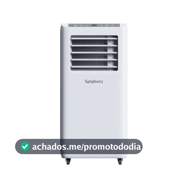 AR CONDICIONADO PORTÁTIL FRIO 9.000 BTUS SYMPHONY OPTIMA 9 BRANCO 220V