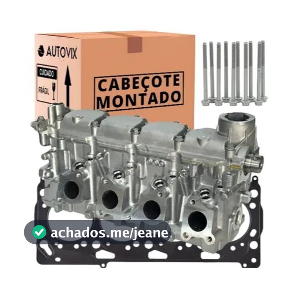 Cabeçote Novo Voyage G4 G5 G6 1.0 8v Power 09 A 016 Montado