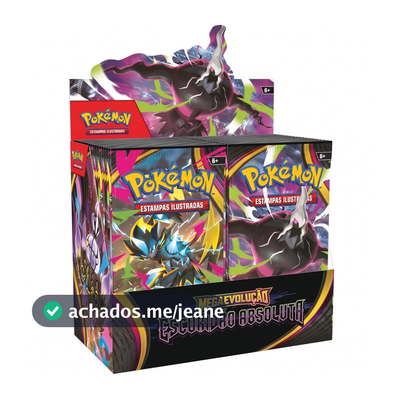 Booster Pokémon Escuridão Absoluta | Pacote Avulso | Pokémon