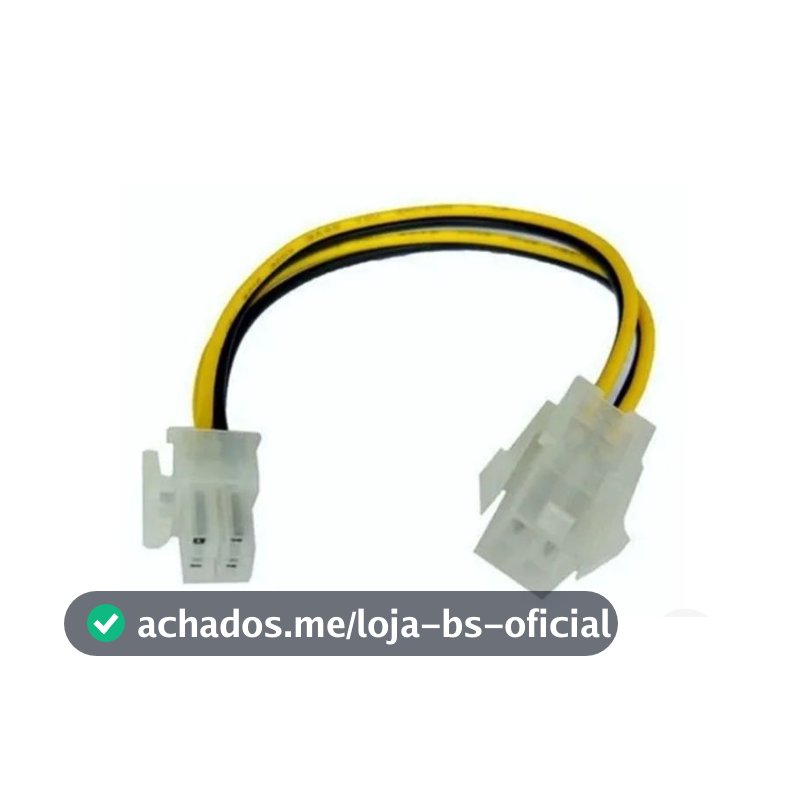 Cabo Extensão Fonte Atx 4 Pinos