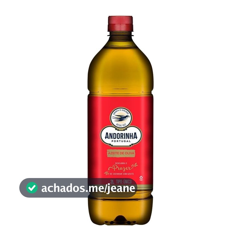 Azeite de Oliva Andorinha Tipo Único 2 Litros