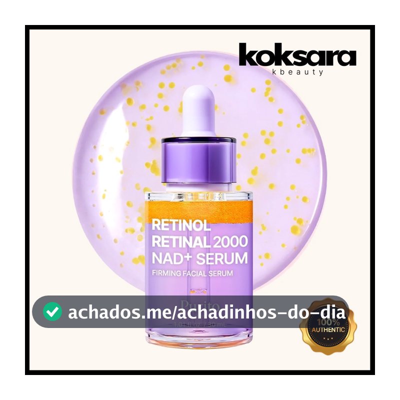 Purito Retinol Retinal 2000 NAD+ Serum 30ml