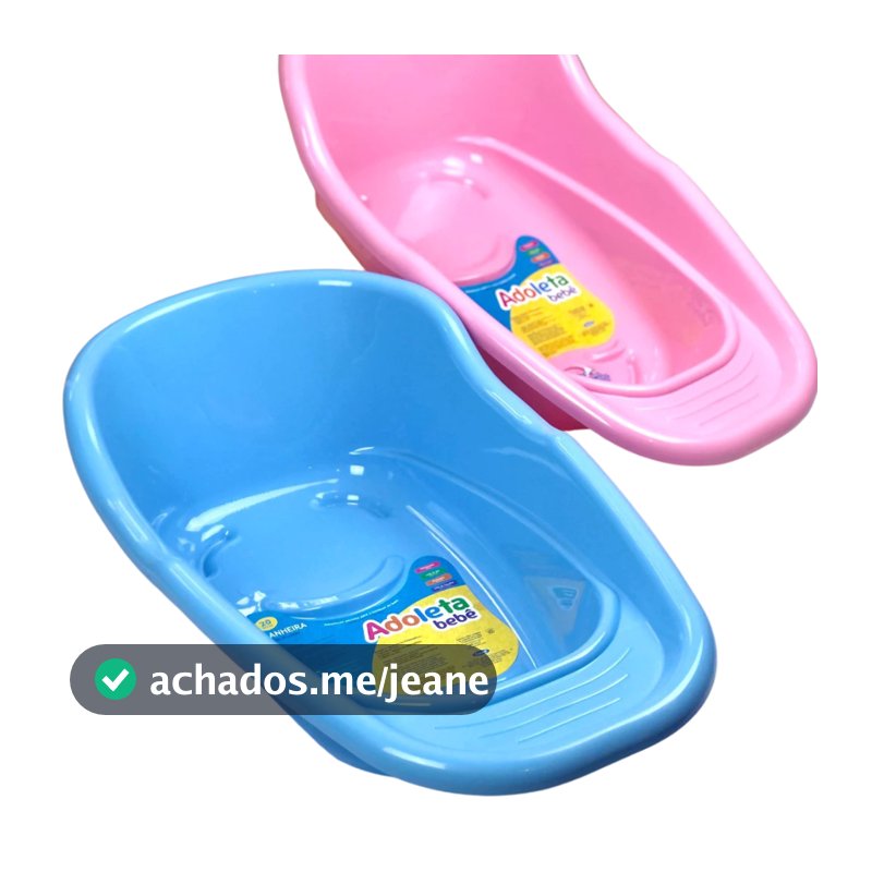 Banheira Infantil Adoleta 20 Litros Resistente Anatômica