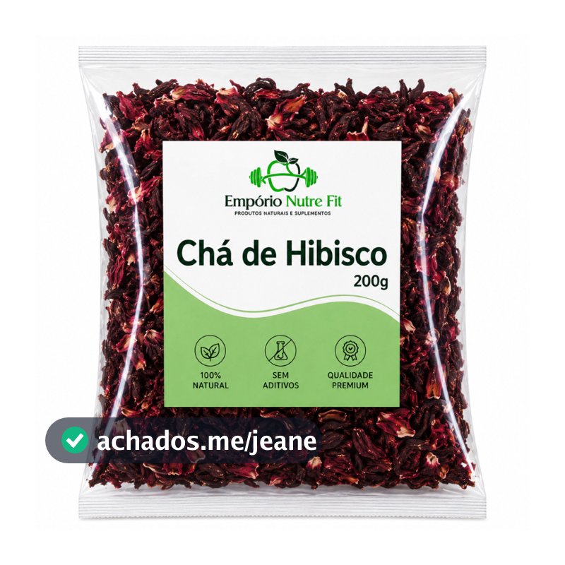 Chá de Hibisco Natural para Infusão Alta Qualidade
