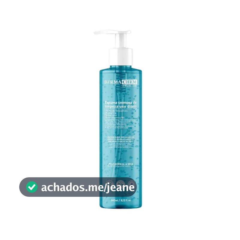 Espuma Cremosa de Limpeza 240ml Dermachem