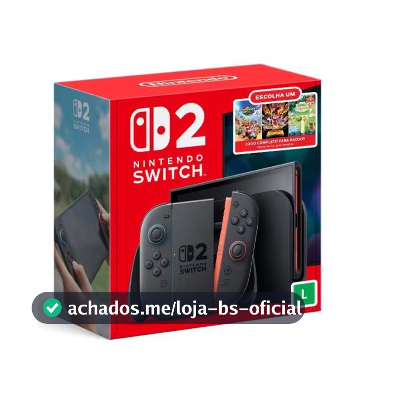 Nintendo Switch 2 lcd 256gb novo