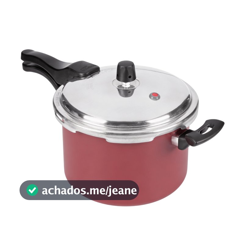 Panela De Pressão Fechamento Externo Antiaderente 4,5L Nacional