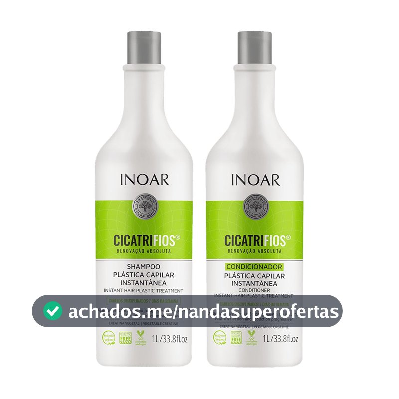 Kit Inoar Cicatrifios Shampoo e Condicionador 2L