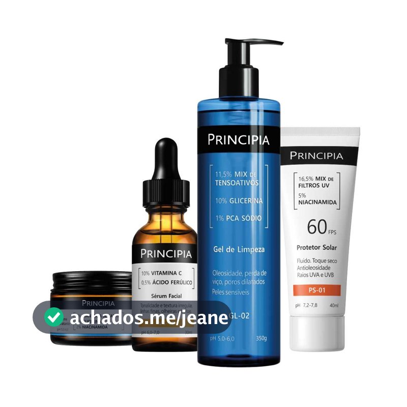 Principia Kit Essencial GL-02, VC-10, PS-01 FPS 60, CH-01