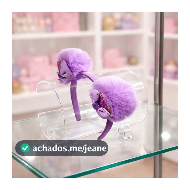 Expositor Porta Tiara Acrilico Mini Pequeno