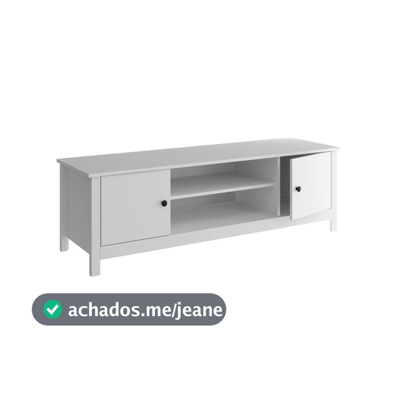 Rack 2 Portas Ditália R-606 Branco