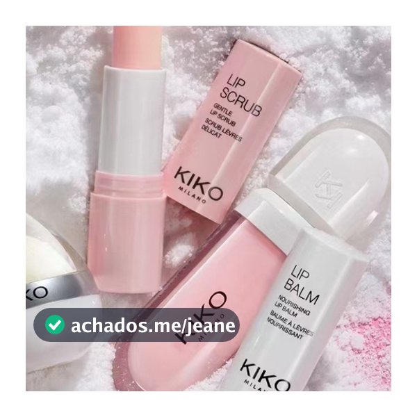 KIKO/Batom Esfoliante Labial Reparador/Linhas Labiais Macias E Remove Pele Morta Com Tesão