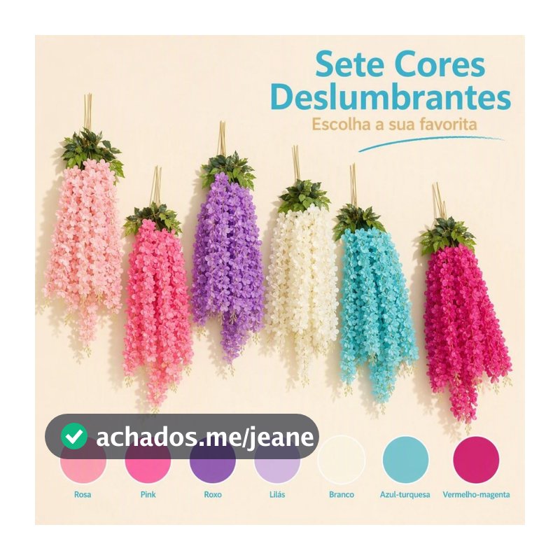 24/48/60 Pcs Ramos De Flores De cerejeiras Artificiais Permanente Grande Pendentes Para Decoração