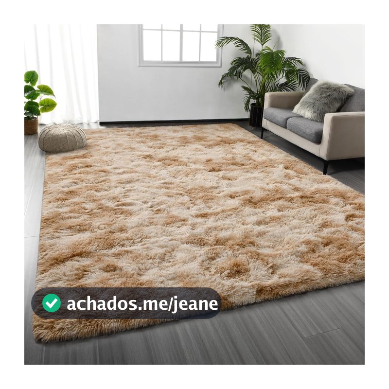 Tapete Quarto Sala 1,50m X 1,00m Peludo