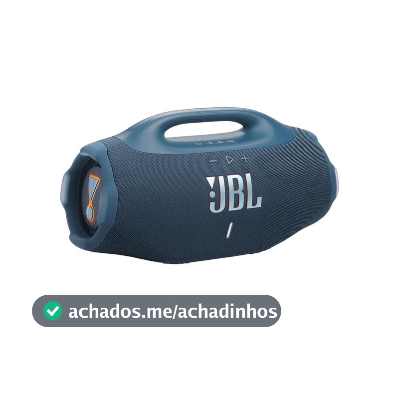 Caixa de Som Bluetooth JBL Boombox 4, com Auracast, IP68 Azul - 28913918