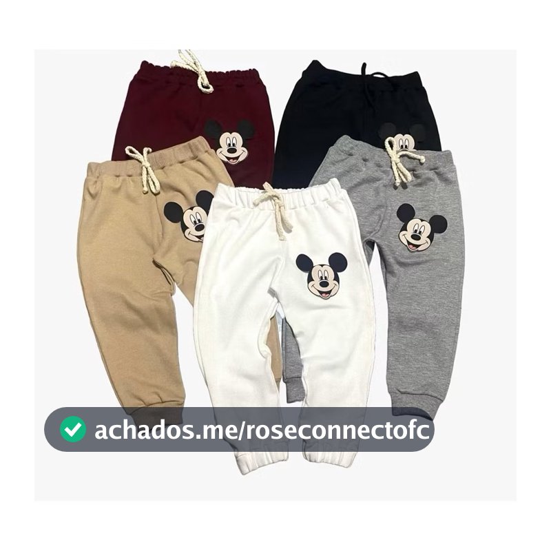 Moletom Infantil Calça bebe ao 6 anos Menino Flanelado - Calça infantil moletinho Confortável
