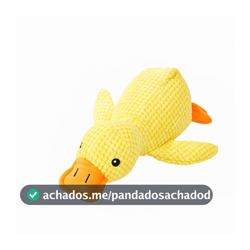 Brinquedo Para Pet Cão | Poliéster | Pelúcia Pato