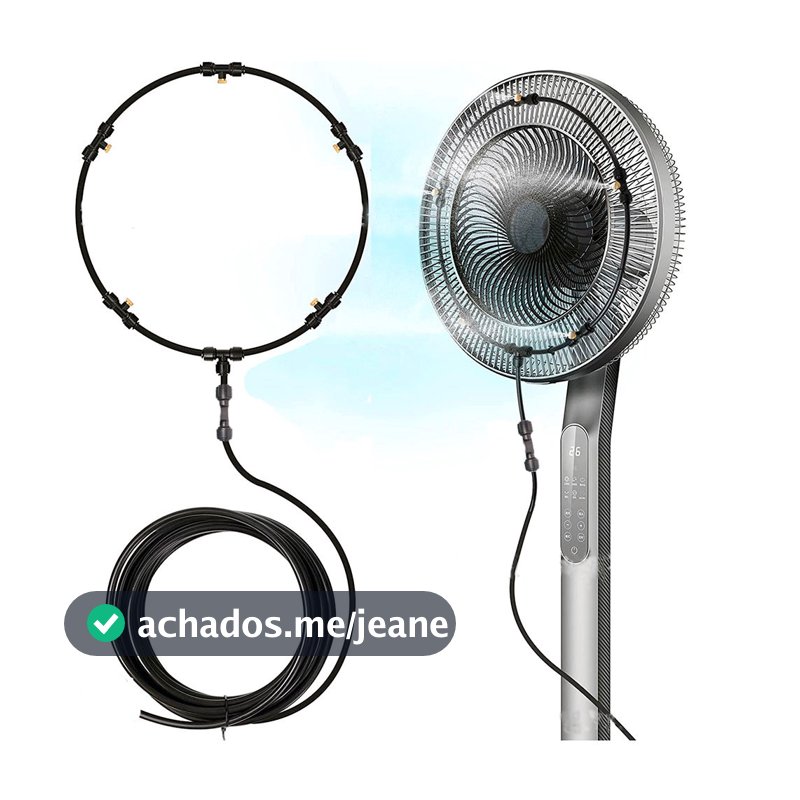 Kit De Nebulizador Para Ventilador Climatizador De Ambientes