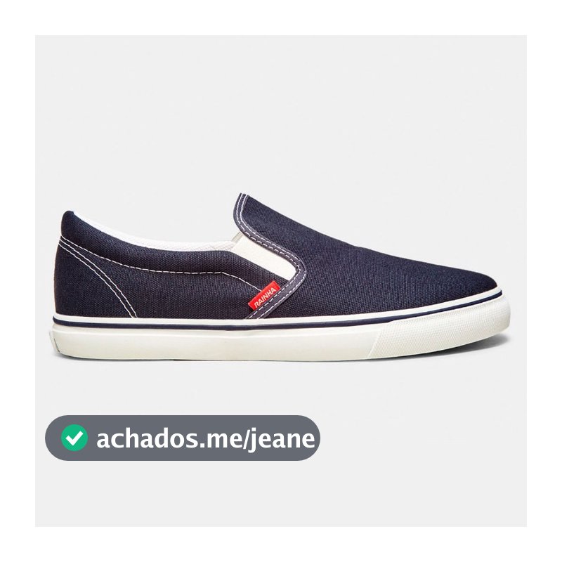 Tênis Rainha Iate IV Calce Fácil Slip On Masculino Casual Trabalho Lifestyle