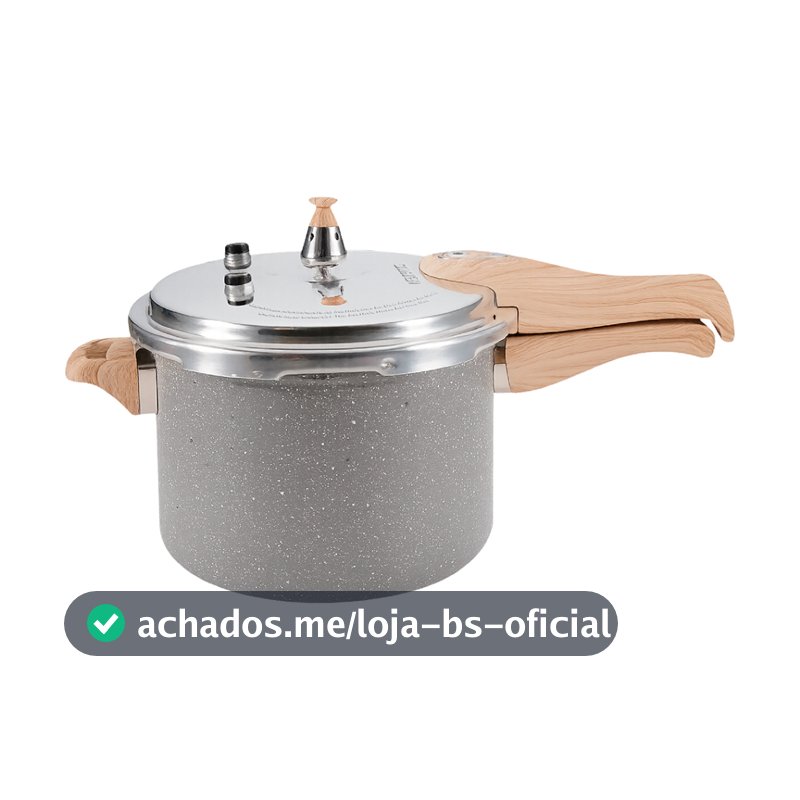 Panela de Pressão Neuhaus Marble Life 4,5L Cerâmica Indução