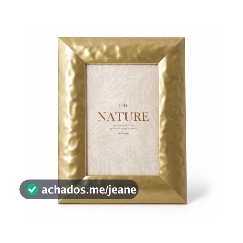 Porta Retrato Classic Elegance Dourado 13x18cm