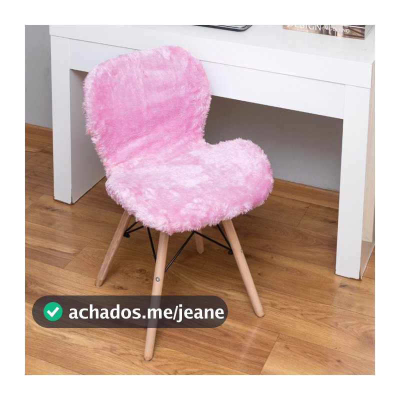 Capa para Cadeira Eames Slim Pelo Curto