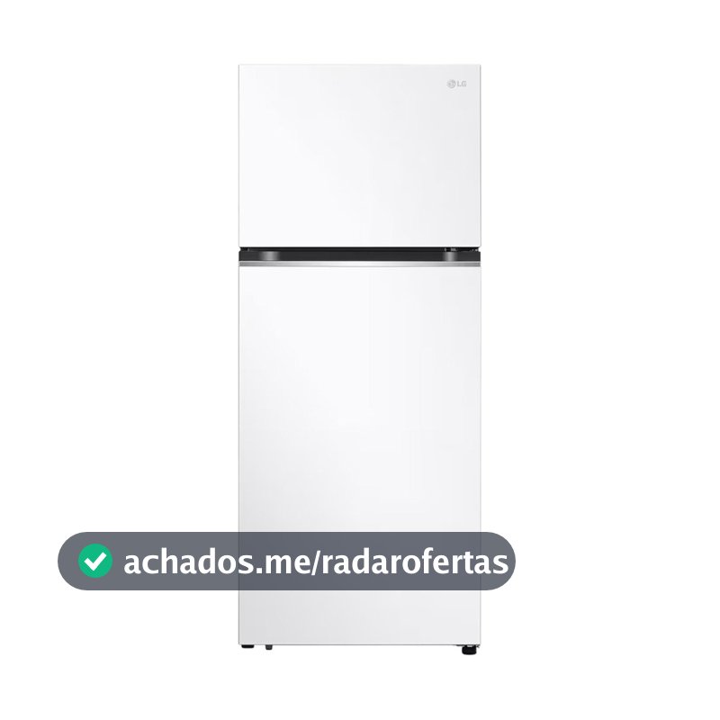 Geladeira Lg Duplex 375l Frost Free Inverter Gn-b372pqw Branca