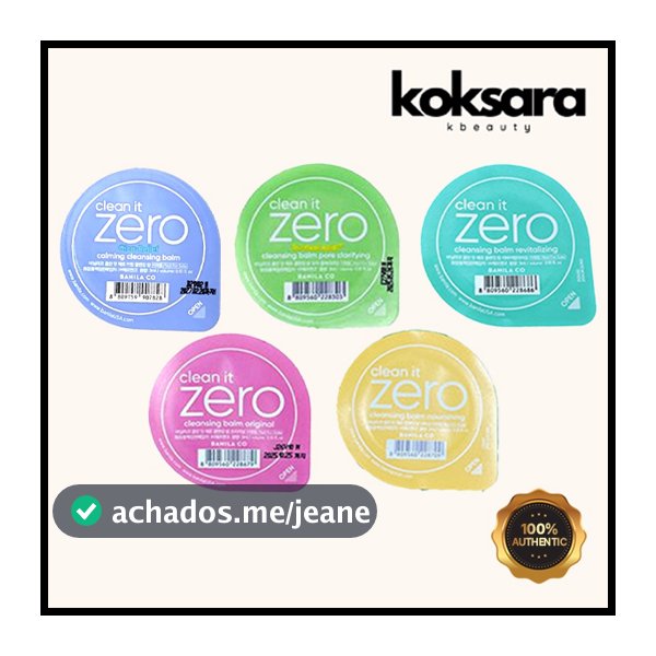 Banila Co Clean It Zero Cleansing Balm 3ml Original, Pore Clarifying, Revitalizing, Nourishing, Calming Mini