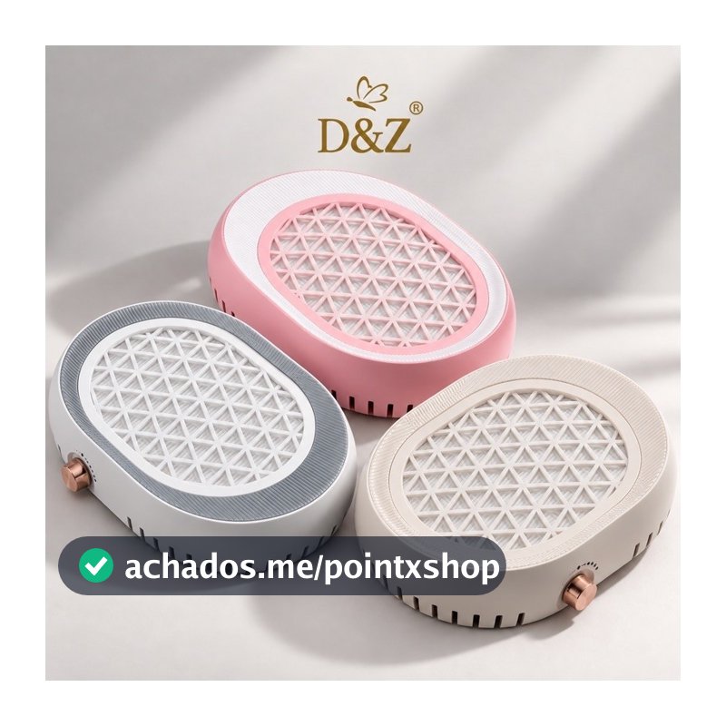 Coletor de Pó para Unhas D&Z Aspirador de Pó Manicure Nail Designer Alongamento Gel Fibra Profissional