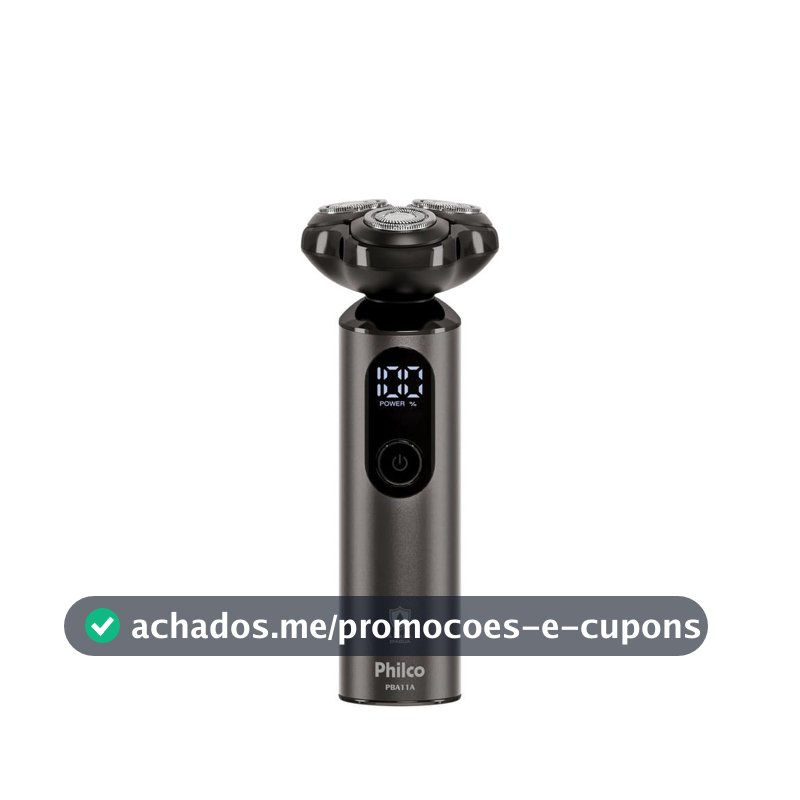 Barbeador Elétrico Philco à Prova D'água Bivolt PBA11