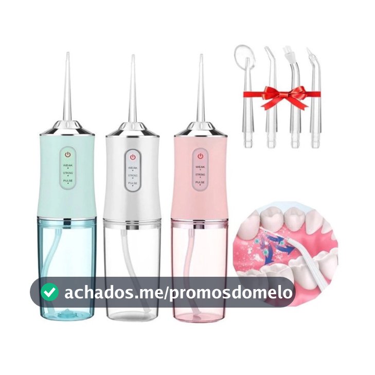 Irrigador Oral Elétrico Jato D'água Limpador Dental E Bucal BM-A301