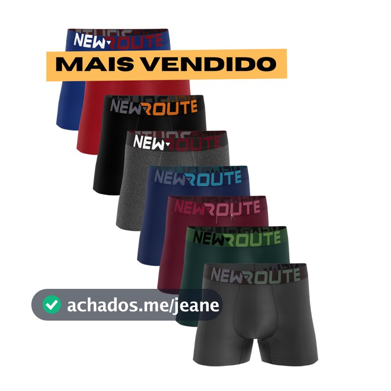 Kit 10 cuecas box boxer lisa Do P ao GG3