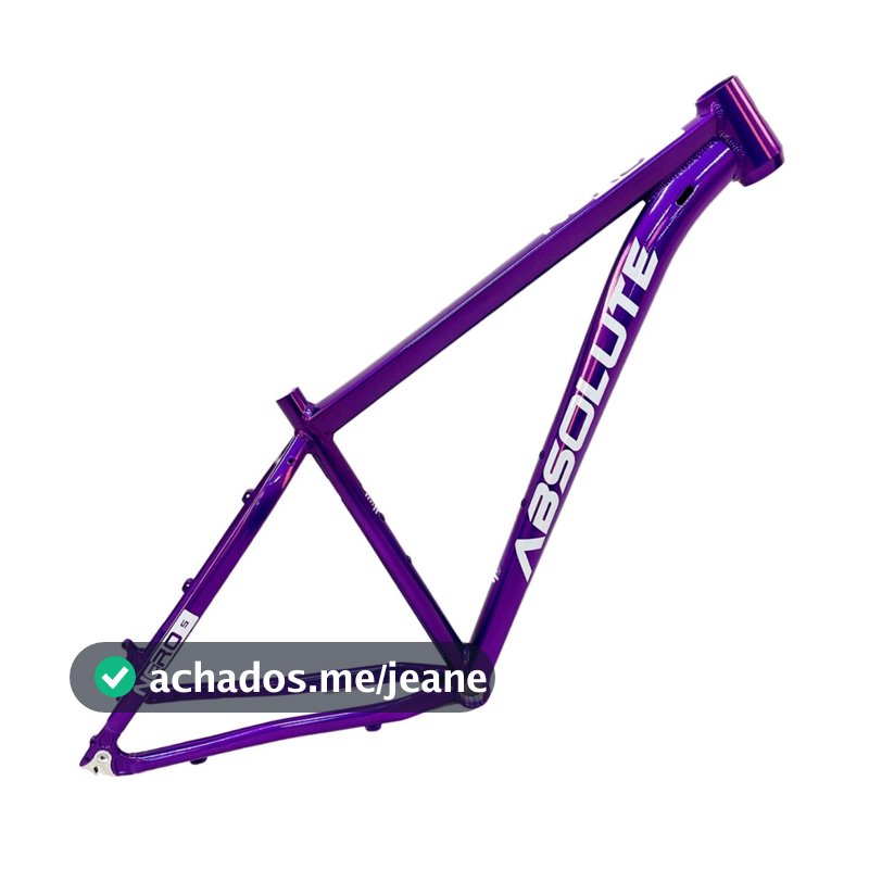 Quadro Absolute 29 Nero 5 Welling Pump Grau Mtb Roxo