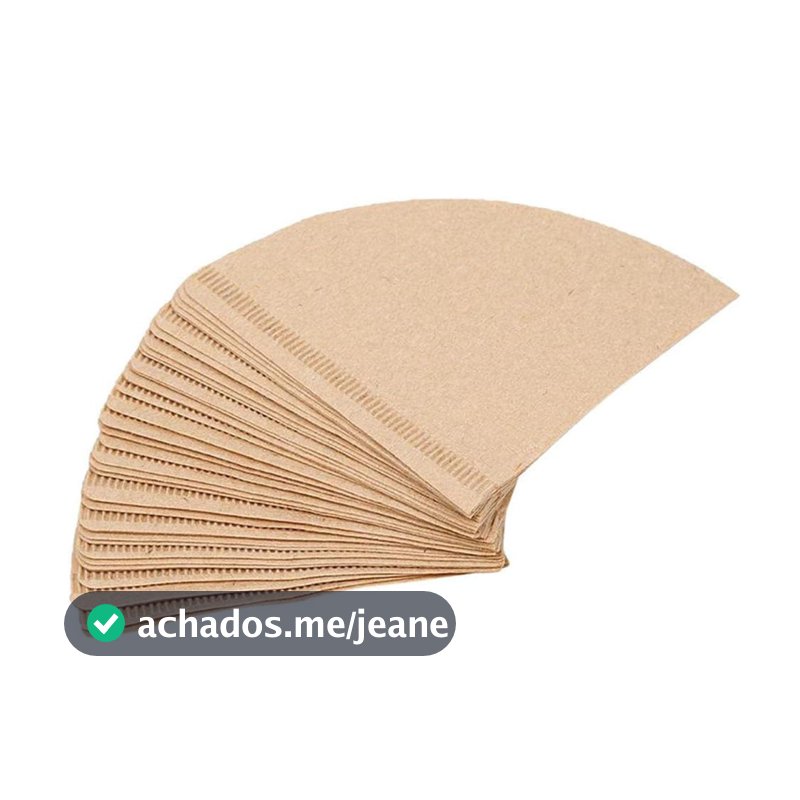 200 Unidades Filtro de Papel Kit V60 02 Compativel em Hario 500ml
