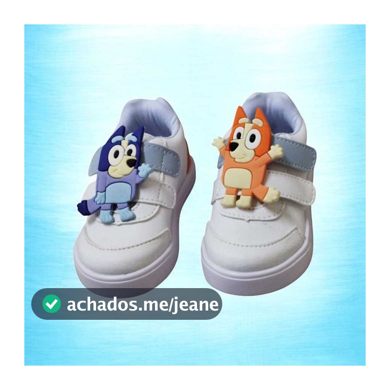 Tenis Masculino Bluey e Bingo  qualidade e conforto