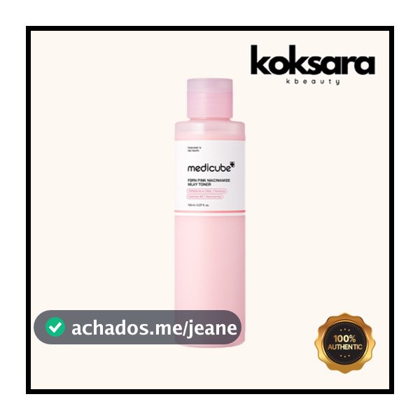 Medicube Pdrn Tônico Láctico Rosa Niacinamida 150ml