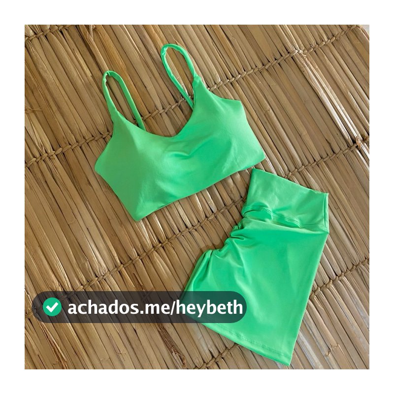 conjunto fitness de short feminino  levanta bumbum zero transparência modelo estiloso