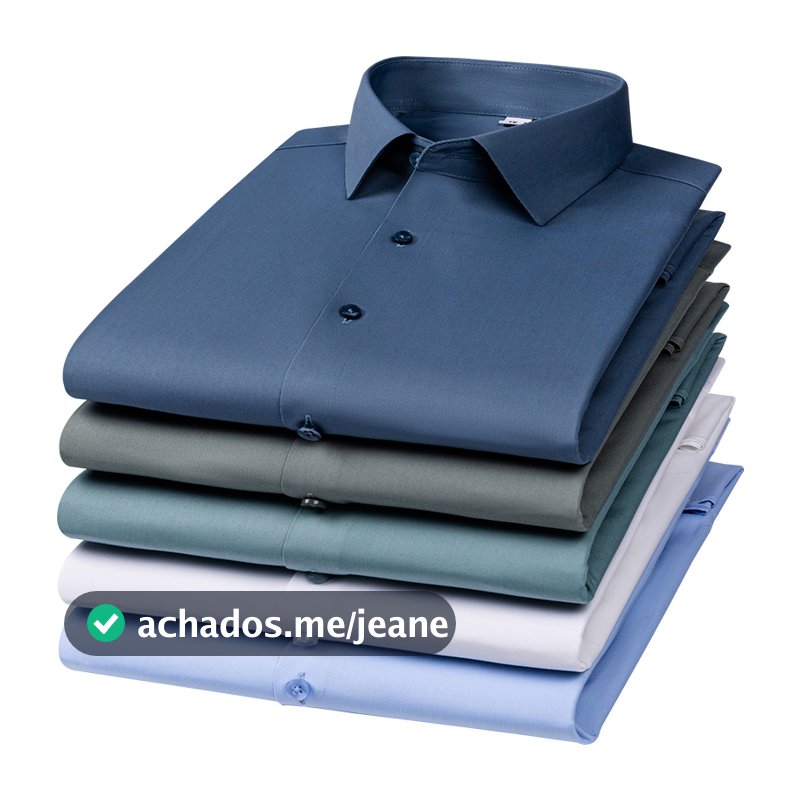 Não Ferrosa Camisa De Bambu De Manga Comprida Para Homens Sociais Masculina Camisas