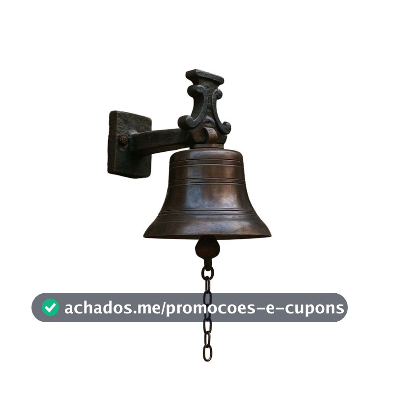 Sino de bronze envelhecido 2,5 kg